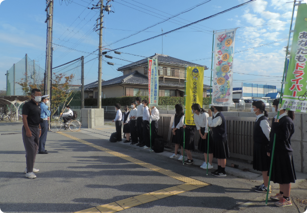 春の交通安全運動