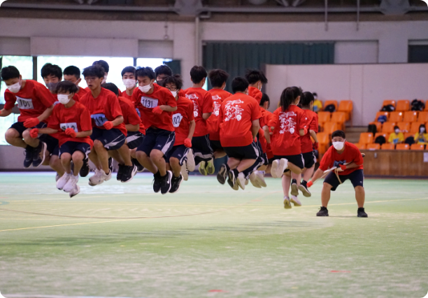 体育祭大縄跳び